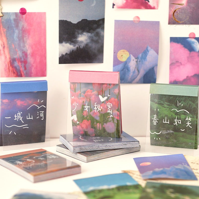 Daydream Deco sticker set, sticker pads styled flat lay, The Journal Cafe