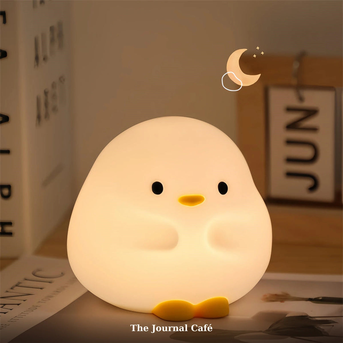 Sleepy Duck Night Lamp — branded product photo by The Journal Café