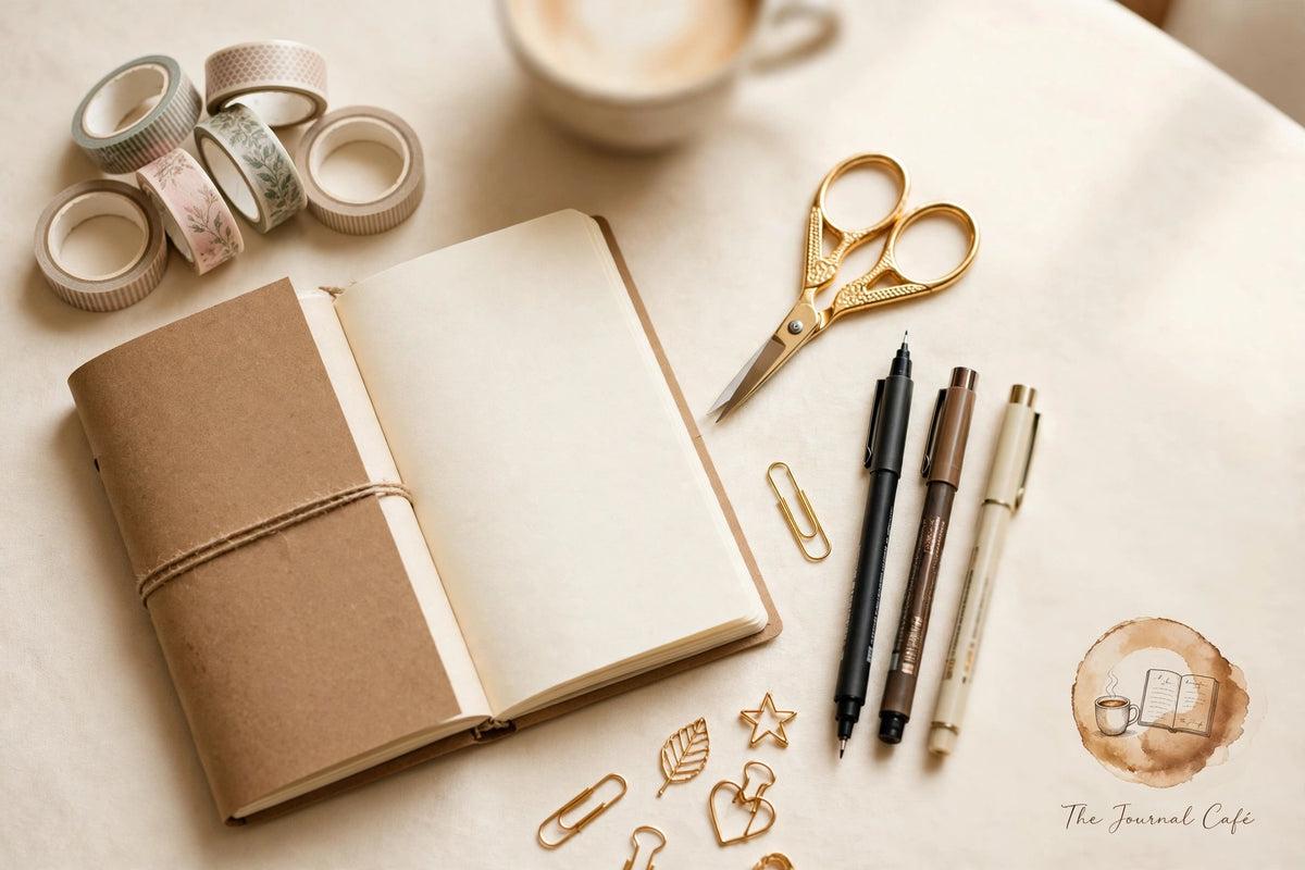 The Stationery Shelf collection cover, The Journal Café