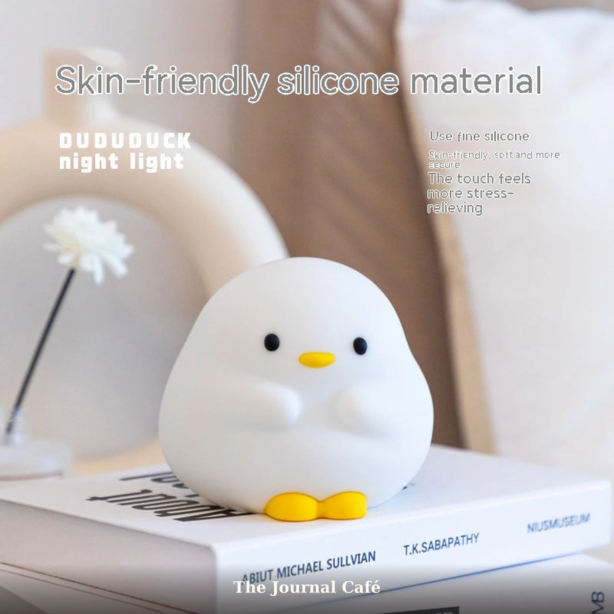 Sleepy Duck Night Lamp — branded product photo by The Journal Café